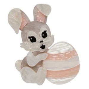 Erstwilder Easter Bunny KIT & EGG BROOCH Pinup NIB